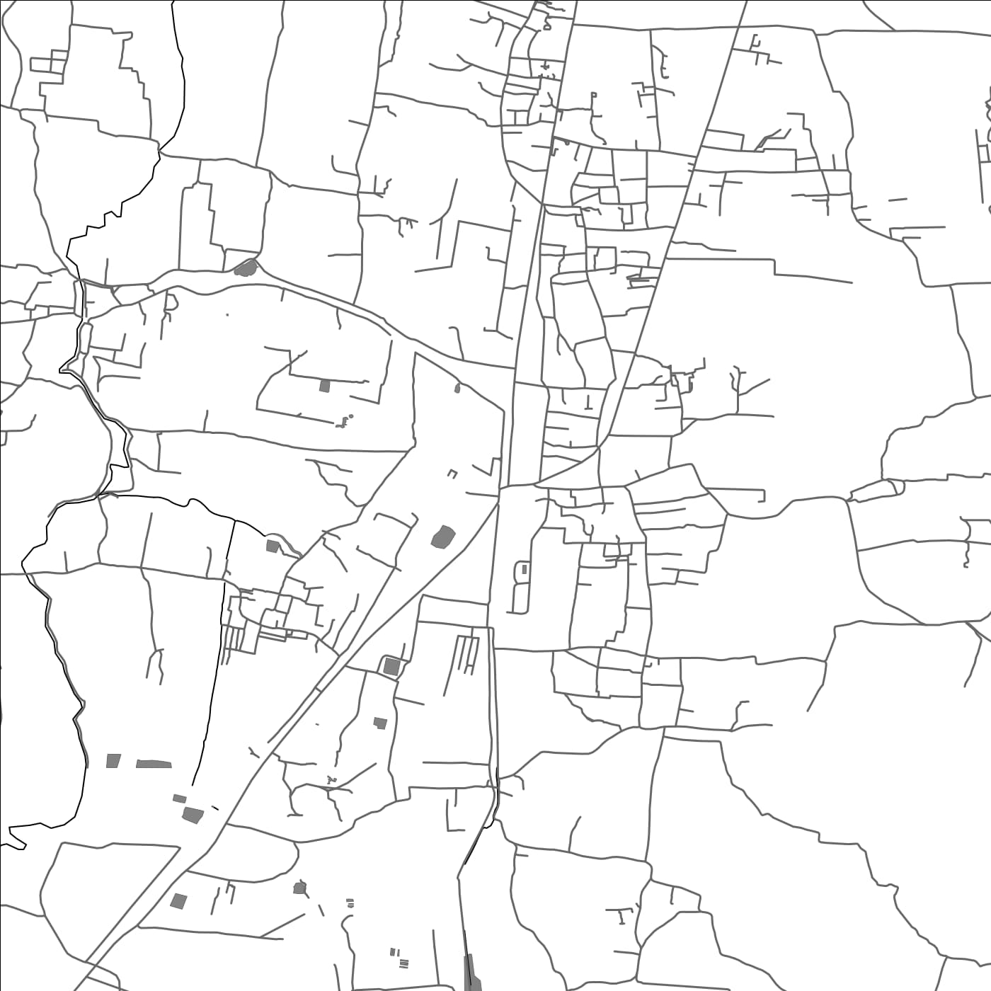 ROAD MAP OF JOGBANI, INDIA BY MAPBAKES