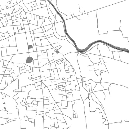 ROAD MAP OF JORHAT, INDIA BY MAPBAKES