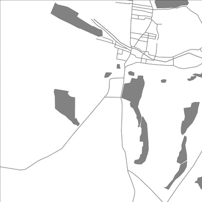 ROAD MAP OF KADAIYANALLUR, INDIA BY MAPBAKES