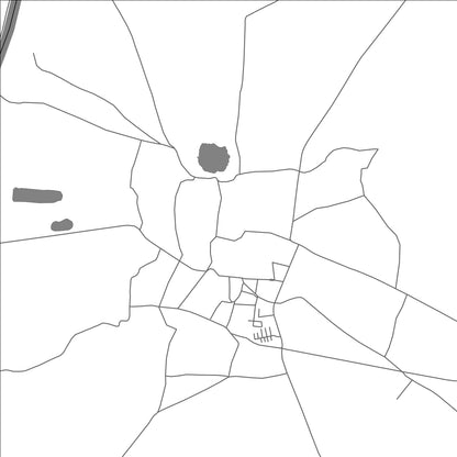 ROAD MAP OF KADI, INDIA BY MAPBAKES