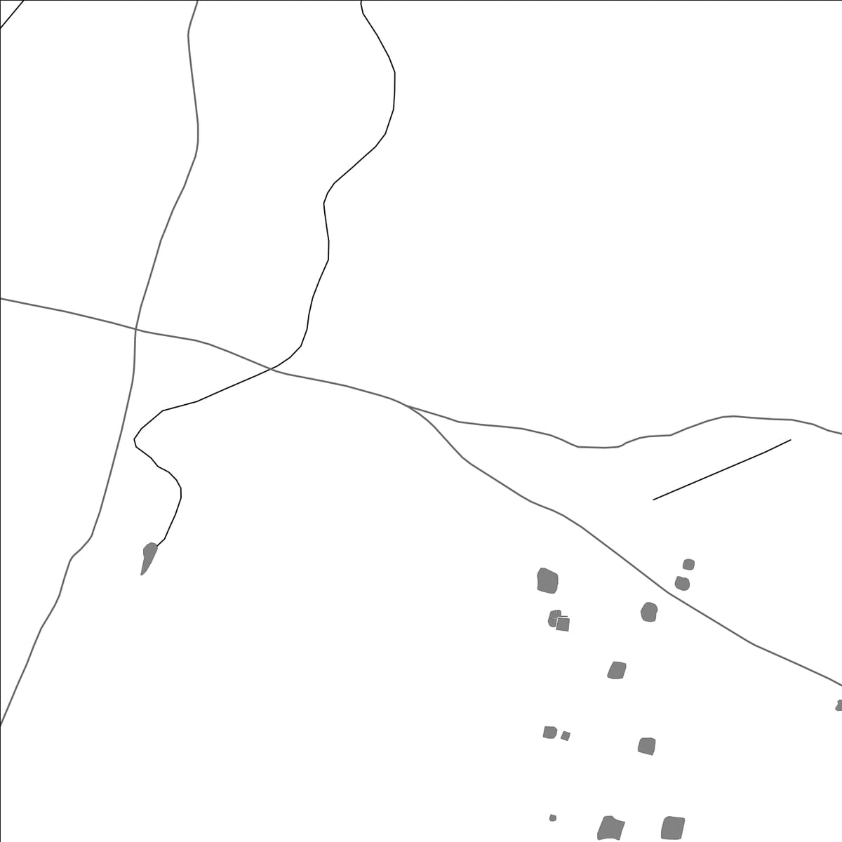 ROAD MAP OF KAITHAHI, INDIA BY MAPBAKES