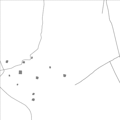 ROAD MAP OF KAITHINIA, INDIA BY MAPBAKES