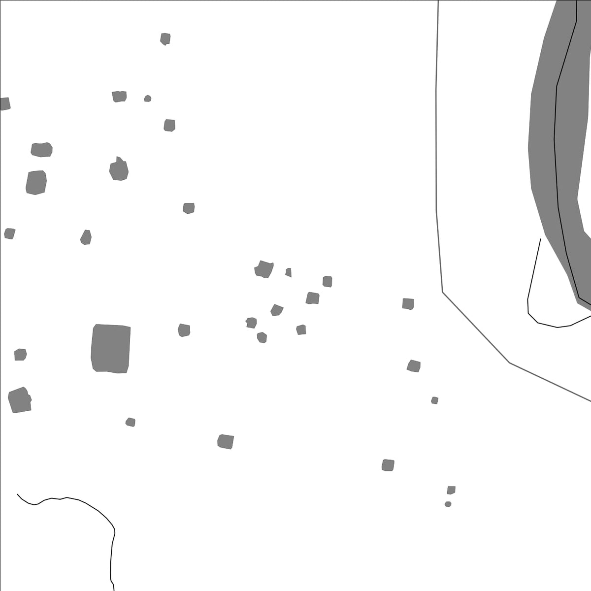 ROAD MAP OF KAITHWAR, INDIA BY MAPBAKES