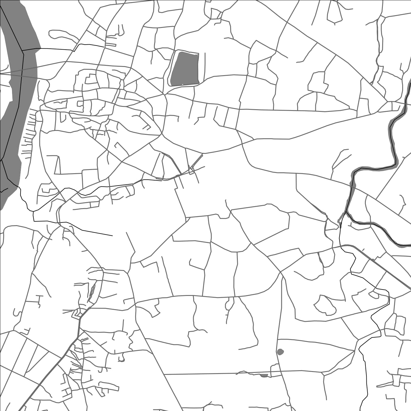 ROAD MAP OF KALAMBOLI, INDIA BY MAPBAKES