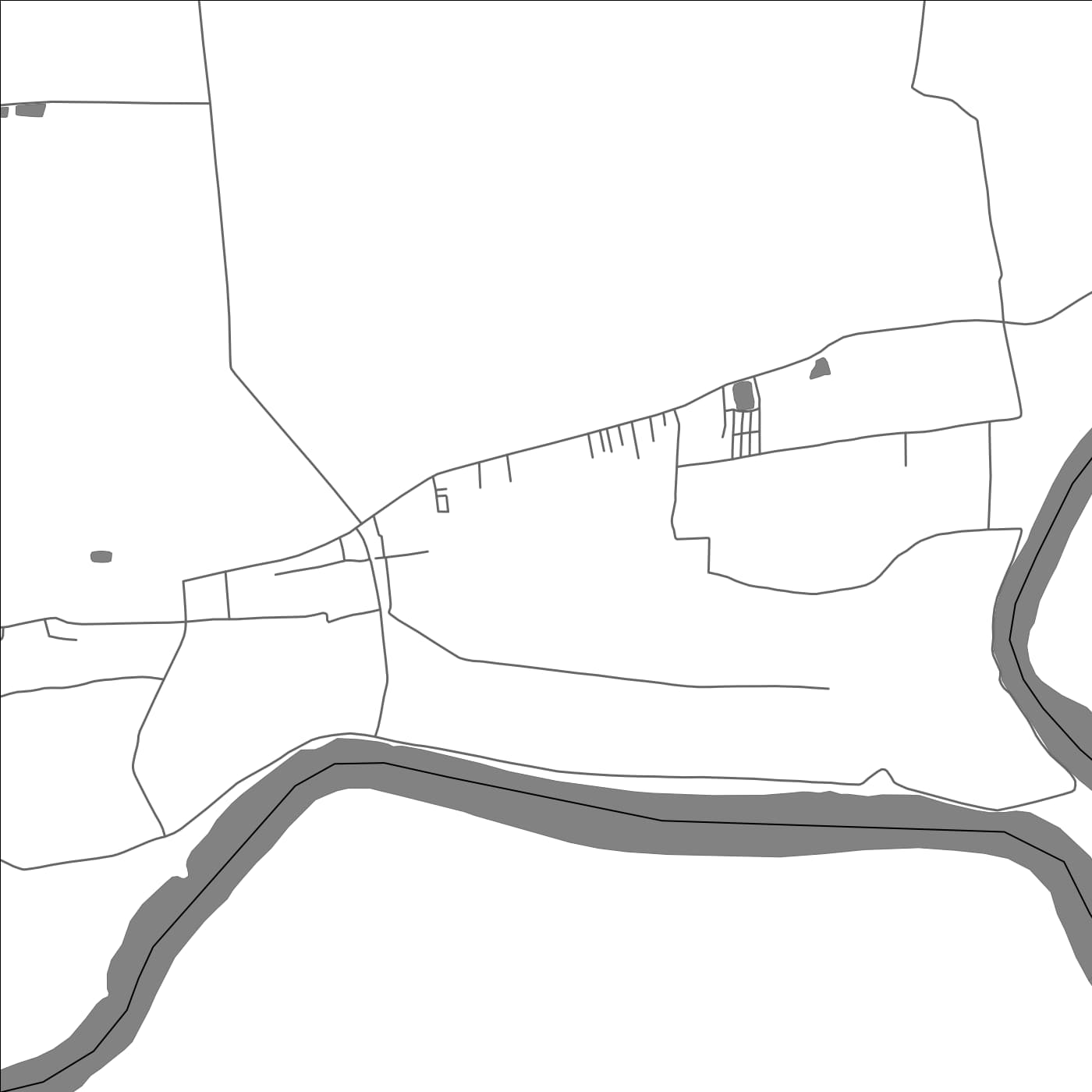 ROAD MAP OF KALIPATNAM, INDIA BY MAPBAKES