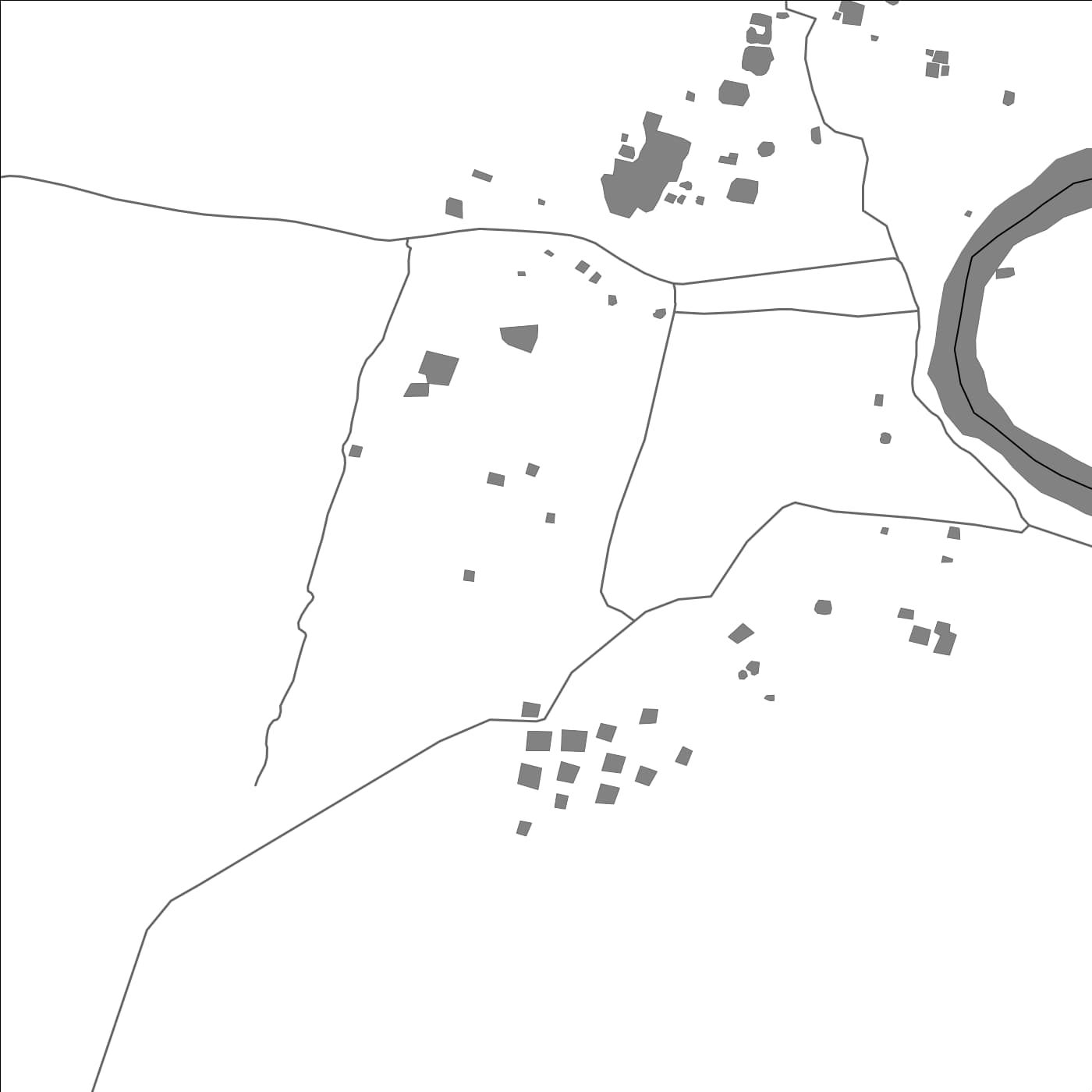 ROAD MAP OF KALIYAGANJ, INDIA BY MAPBAKES