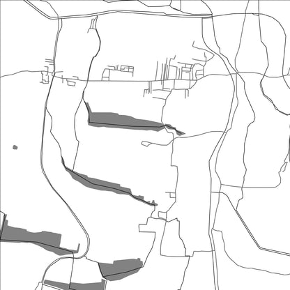 ROAD MAP OF KALLANAI, INDIA BY MAPBAKES