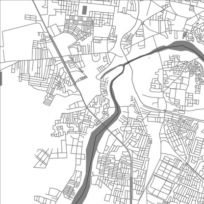 ROAD MAP OF KALLURU, INDIA BY MAPBAKES