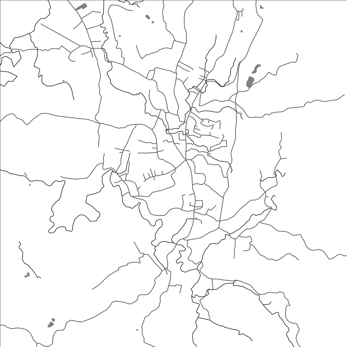 ROAD MAP OF KALPATTA, INDIA BY MAPBAKES