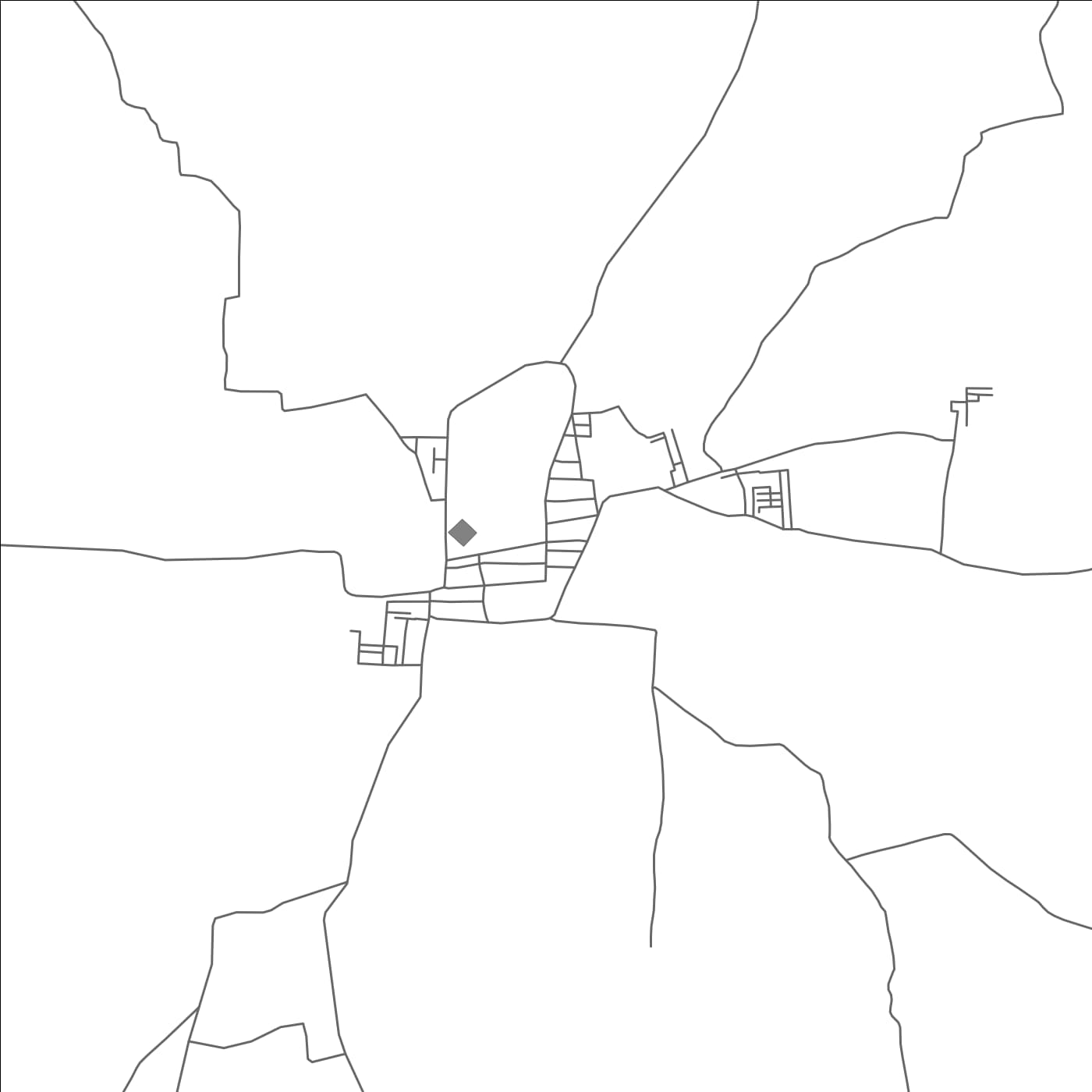 ROAD MAP OF KALUGUMALAI, INDIA BY MAPBAKES