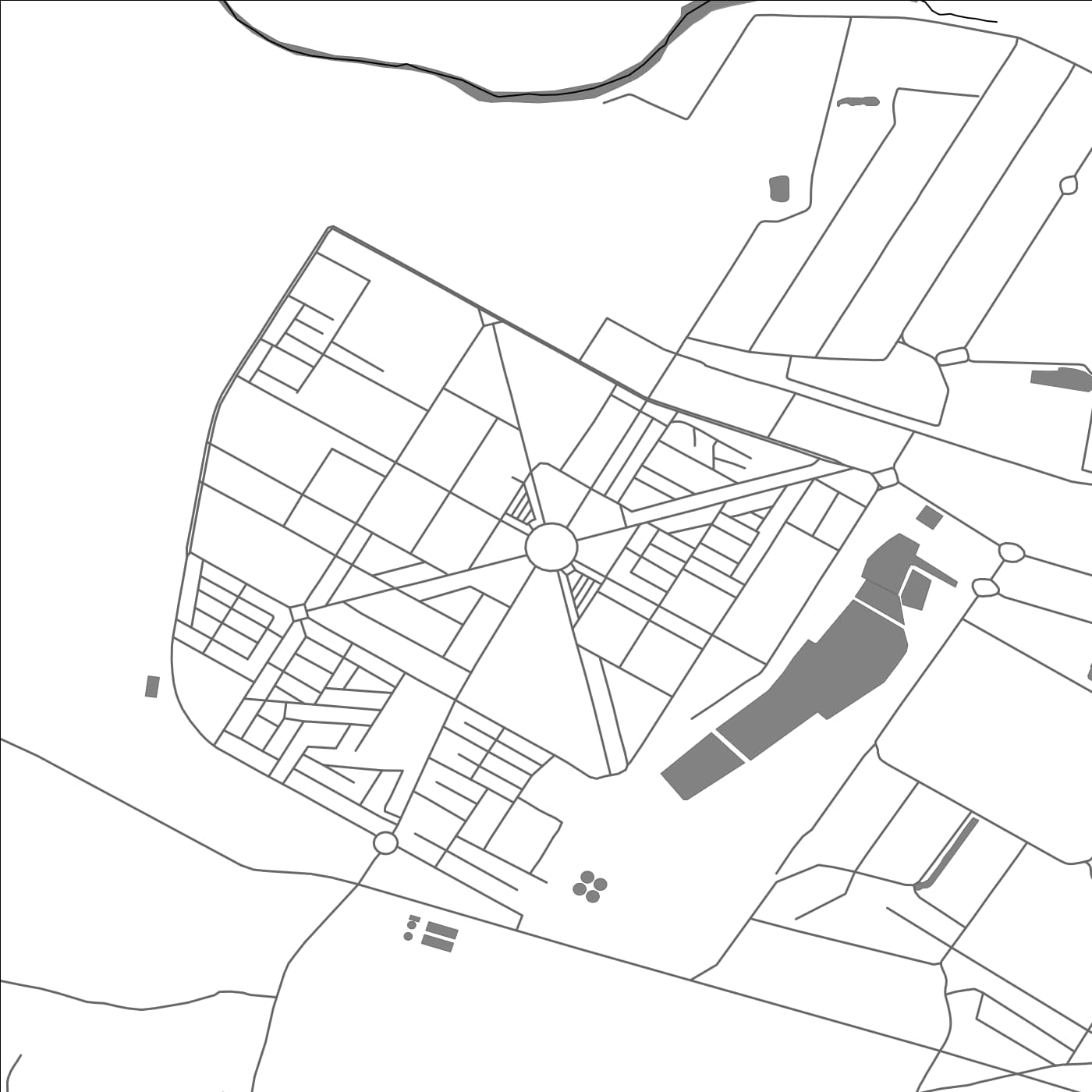 ROAD MAP OF KALYANI, INDIA BY MAPBAKES