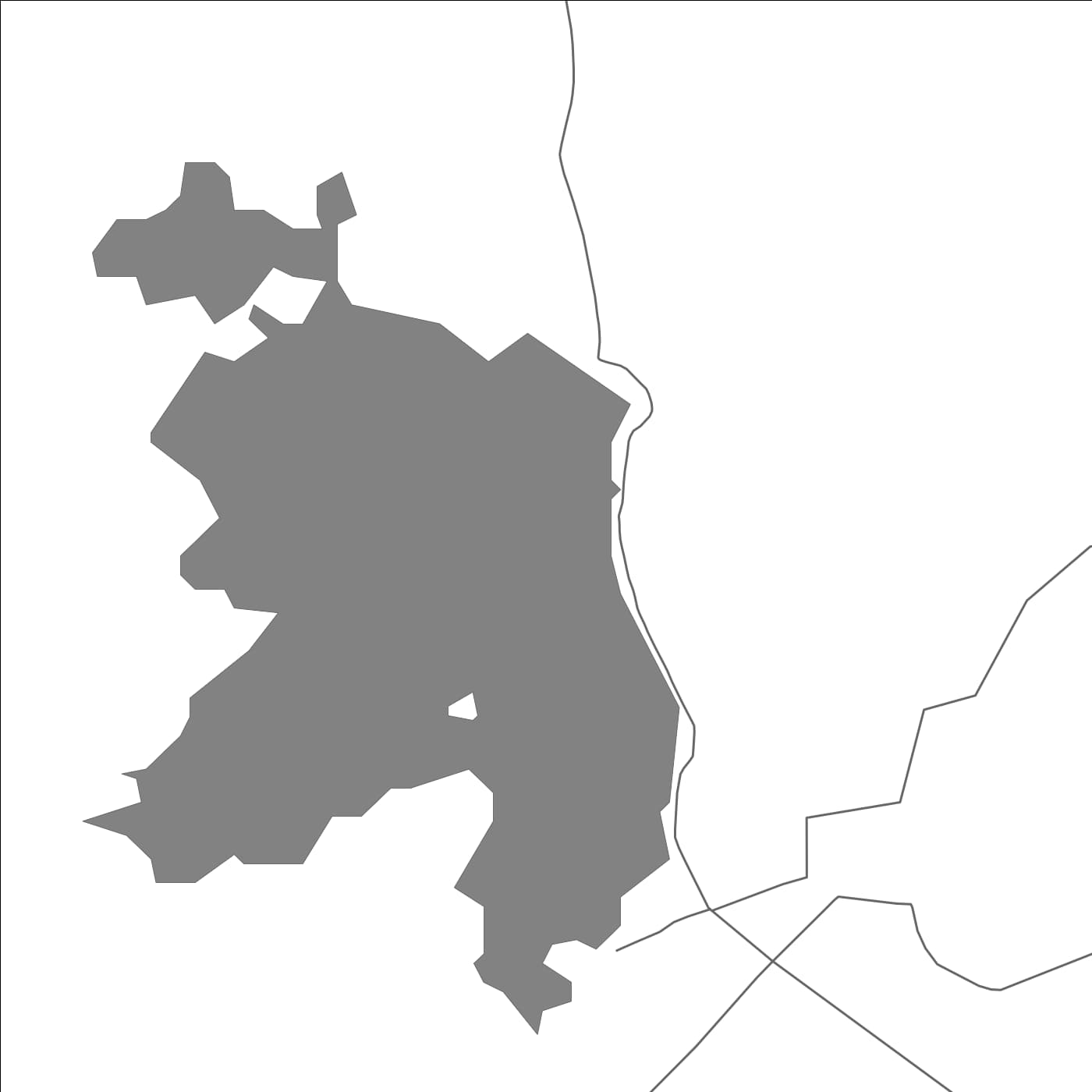 ROAD MAP OF KAMBADURU, INDIA BY MAPBAKES