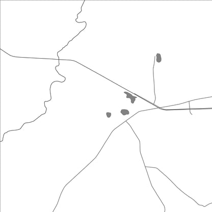 ROAD MAP OF KANIWARA, INDIA BY MAPBAKES