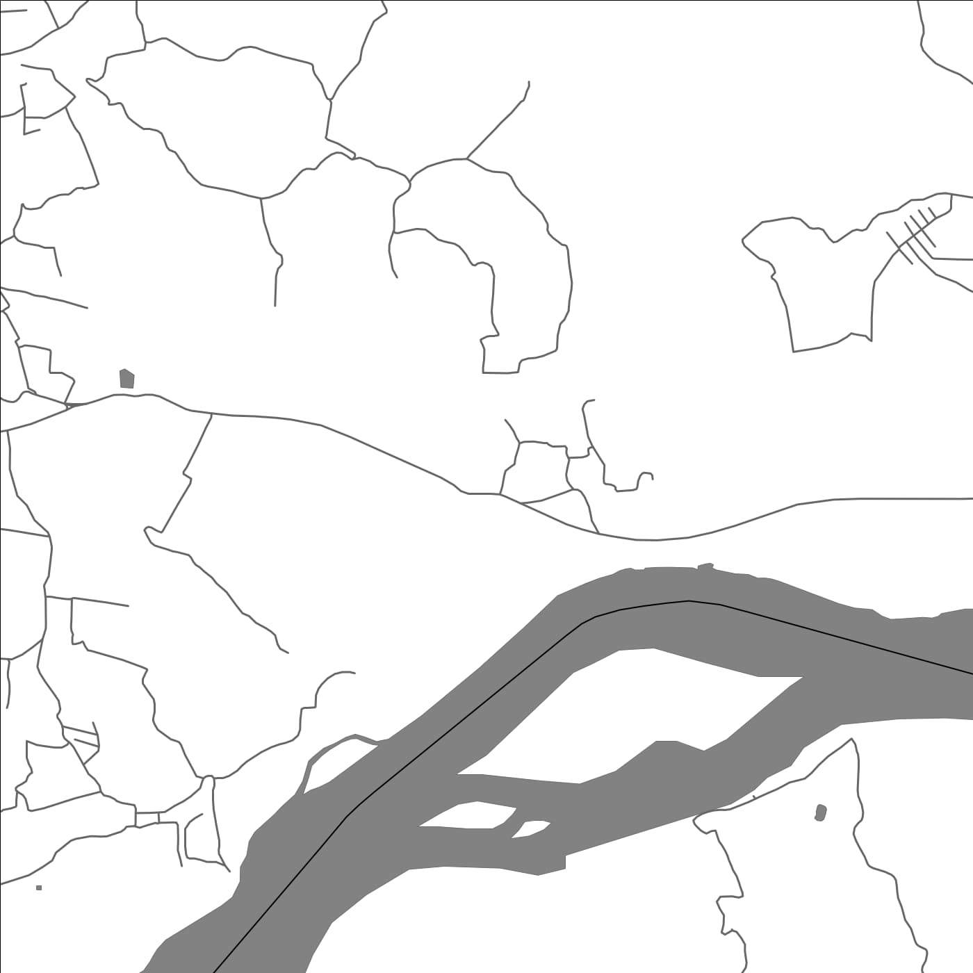 ROAD MAP OF KANNULU, INDIA BY MAPBAKES