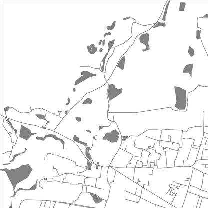 ROAD MAP OF KANYAKULAM, INDIA BY MAPBAKES