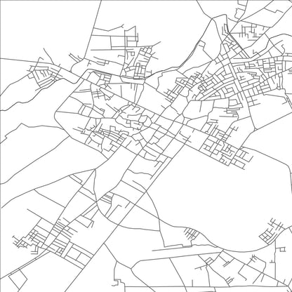 ROAD MAP OF KAPURTHALA, INDIA BY MAPBAKES