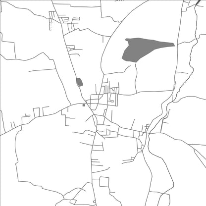 ROAD MAP OF KARAMADAI, INDIA BY MAPBAKES