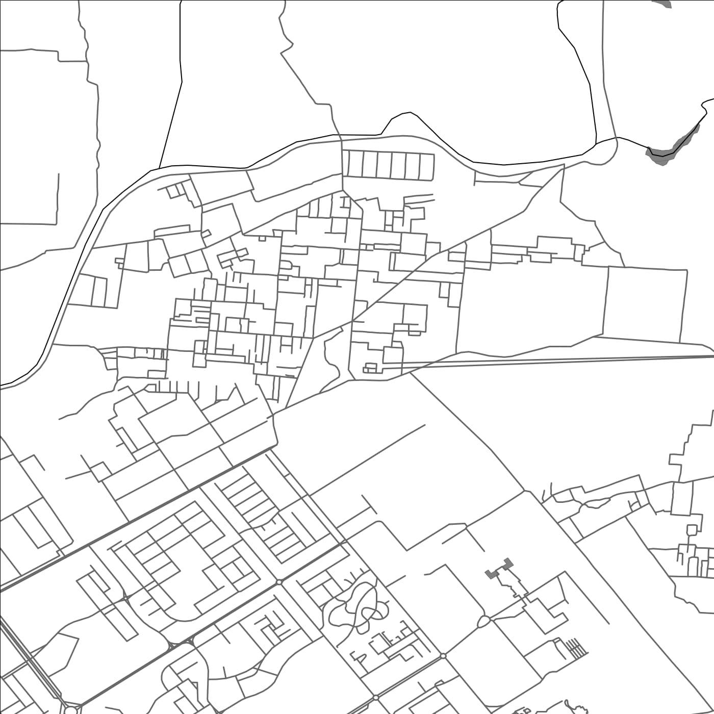 ROAD MAP OF KARARAN, INDIA BY MAPBAKES