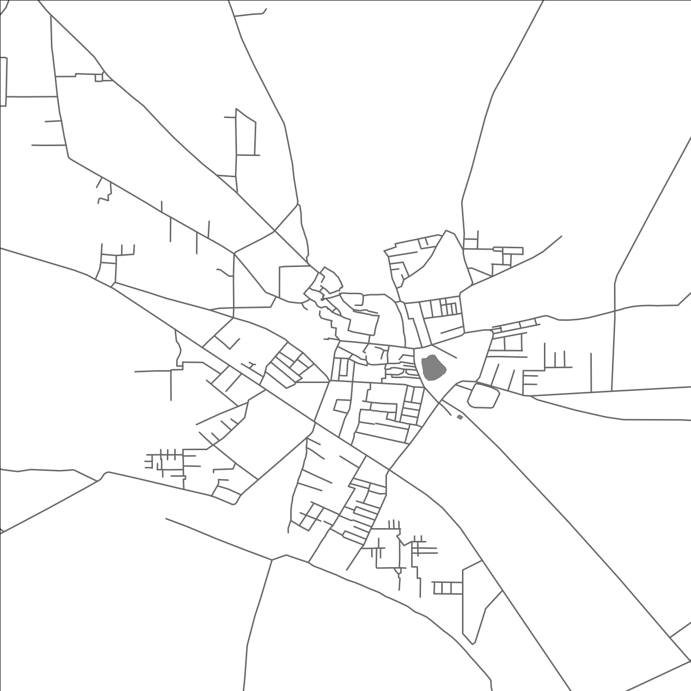 ROAD MAP OF KARTARPUR, INDIA BY MAPBAKES