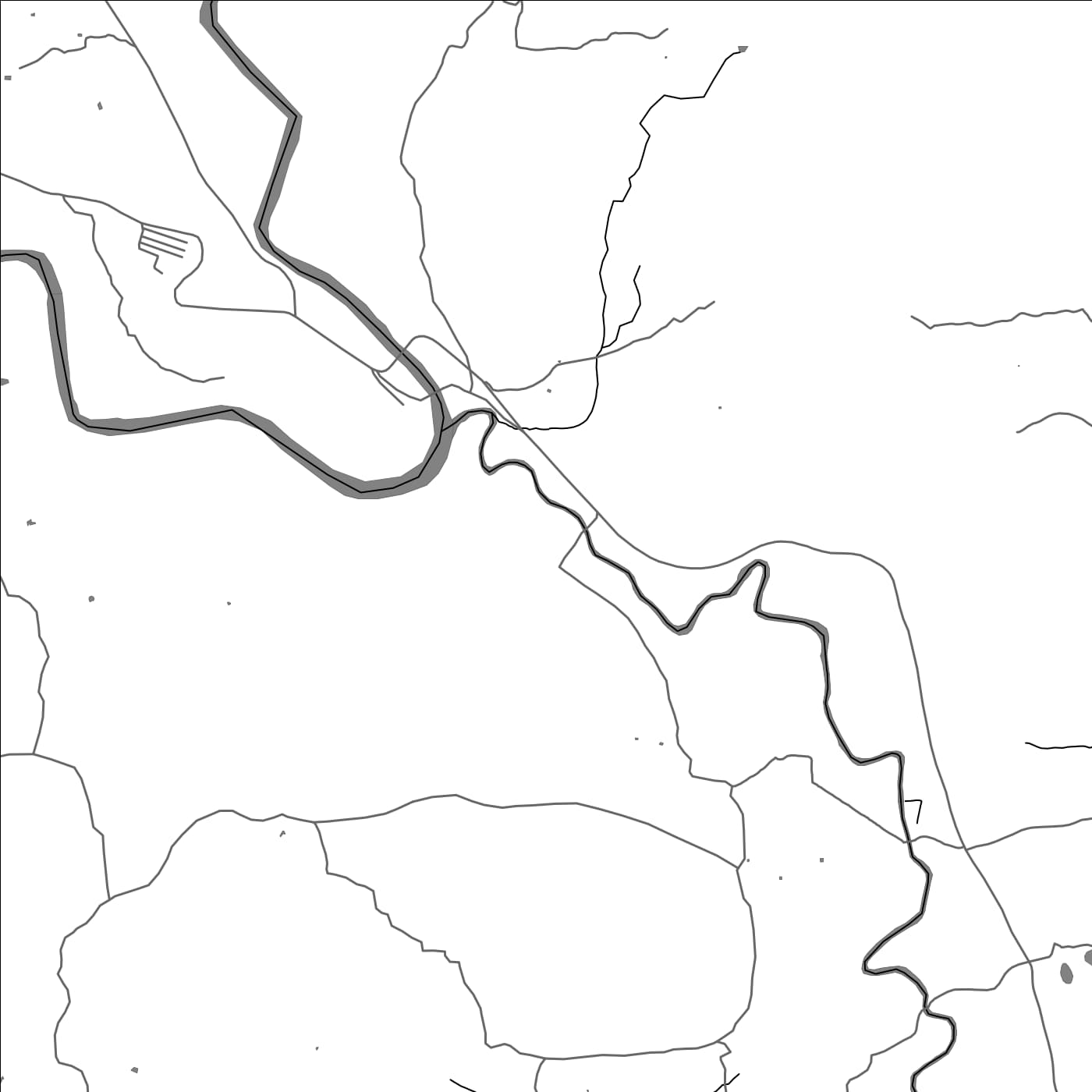 ROAD MAP OF KARUVAMBRAM, INDIA BY MAPBAKES