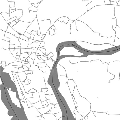 ROAD MAP OF KASARAGOD, INDIA BY MAPBAKES