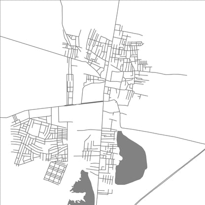 ROAD MAP OF KAVALI, INDIA BY MAPBAKES