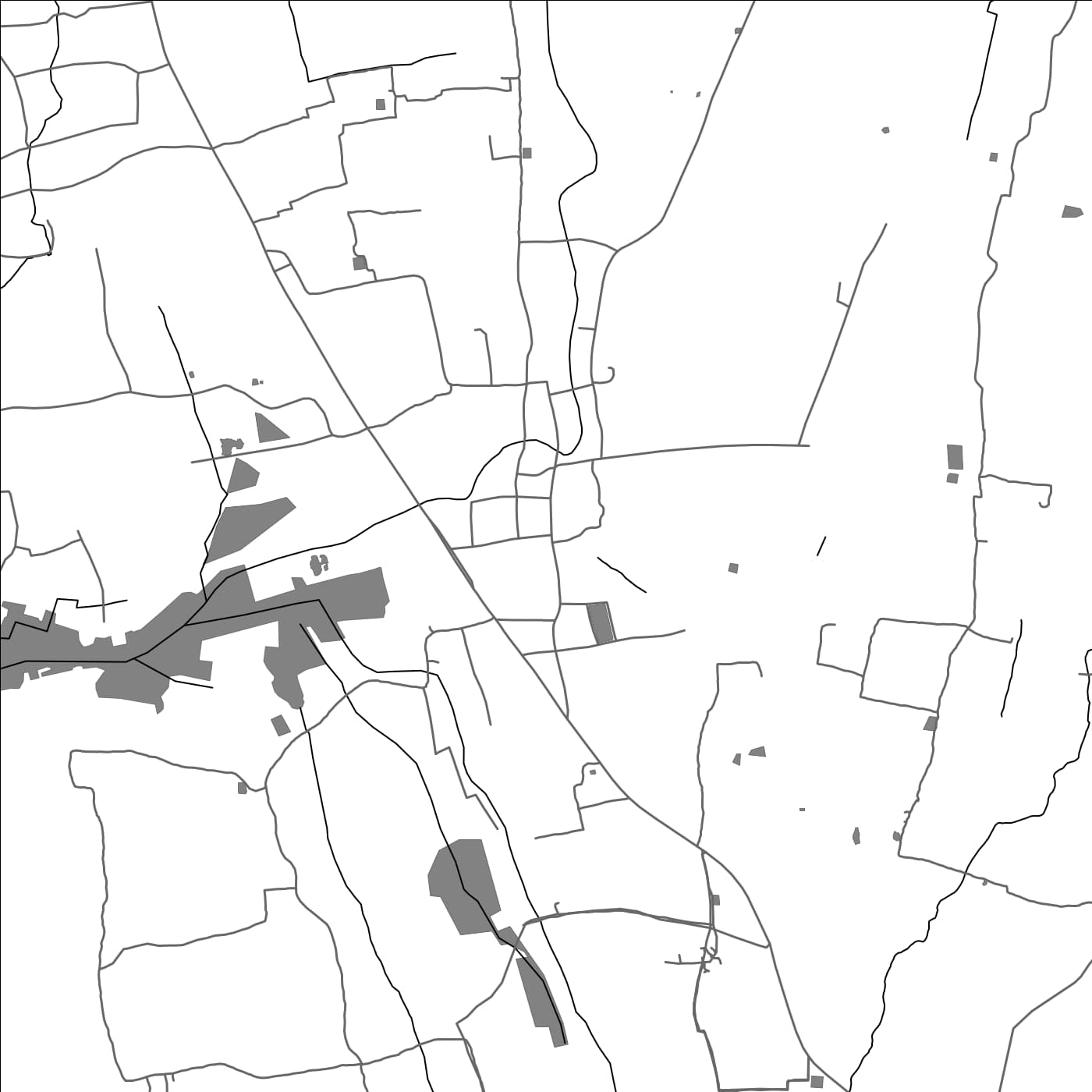 ROAD MAP OF KAYANKULAM, INDIA BY MAPBAKES