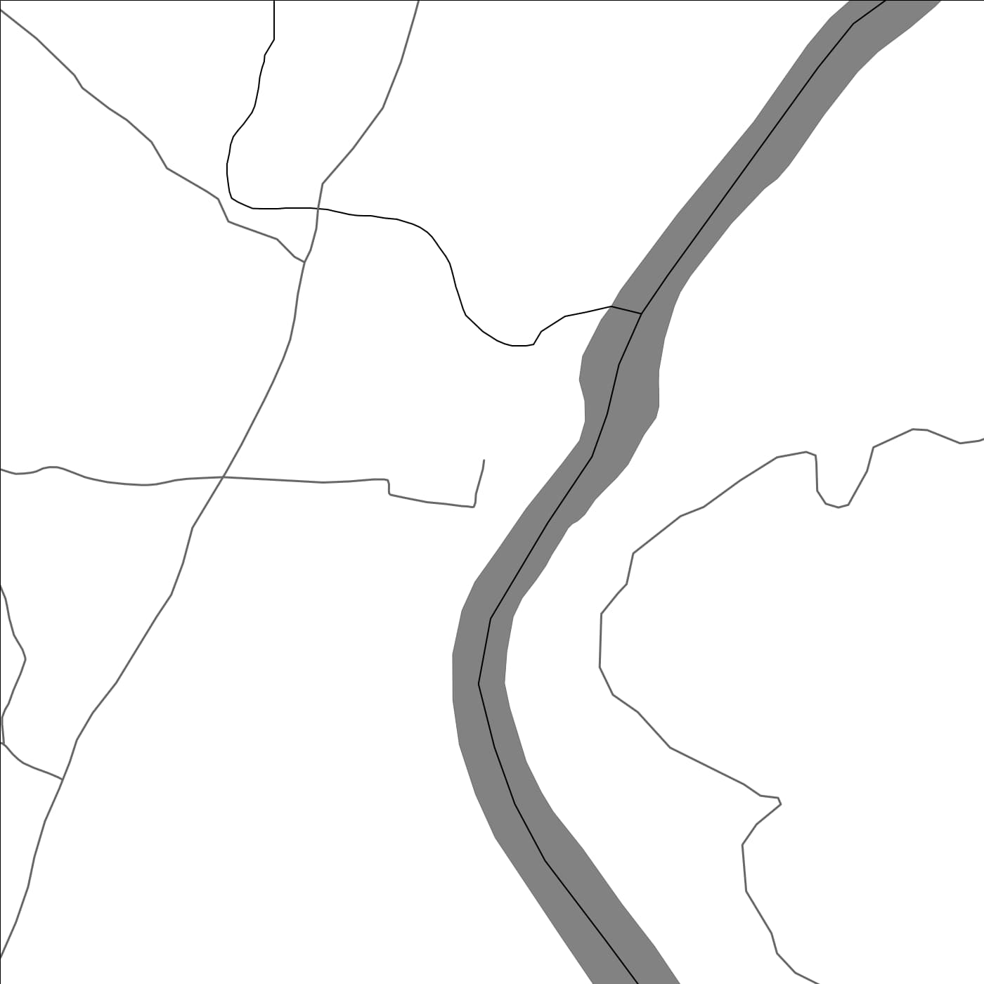 ROAD MAP OF KESARIMANGALAM, INDIA BY MAPBAKES