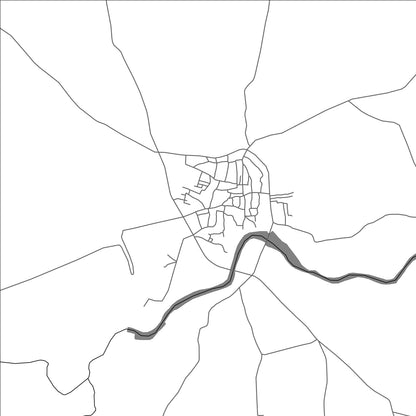 ROAD MAP OF KHANAPUR KARNATAKA, INDIA BY MAPBAKES