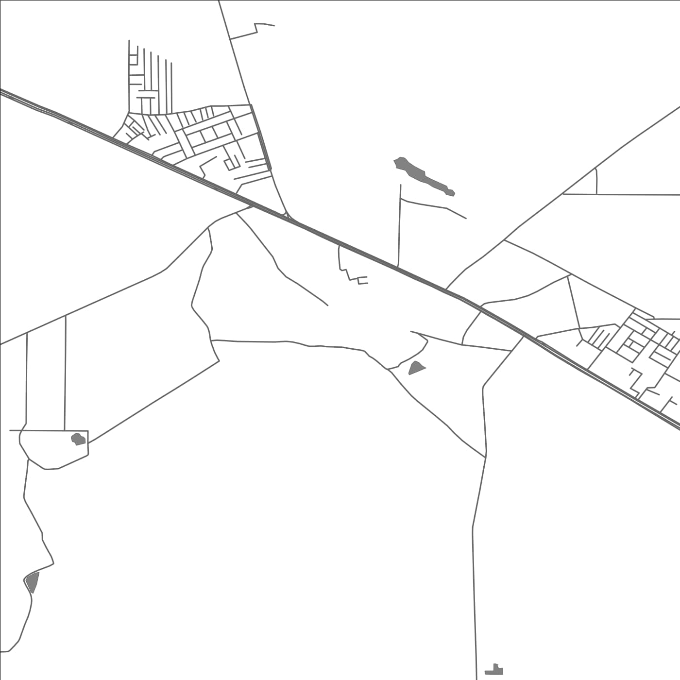 ROAD MAP OF KHANNA, INDIA BY MAPBAKES