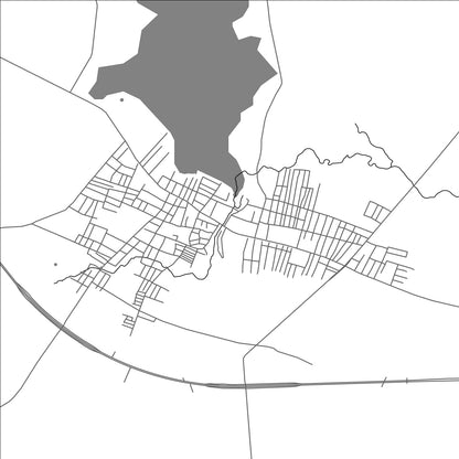 ROAD MAP OF KODAD, INDIA BY MAPBAKES