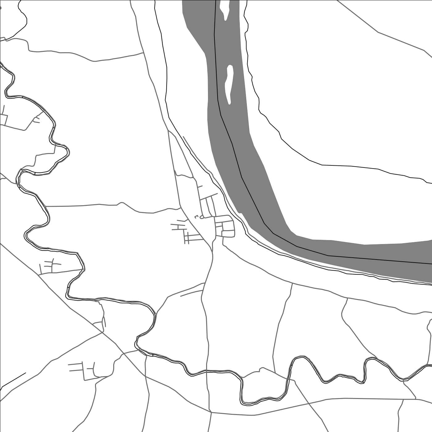 ROAD MAP OF KODUMUDI, INDIA BY MAPBAKES