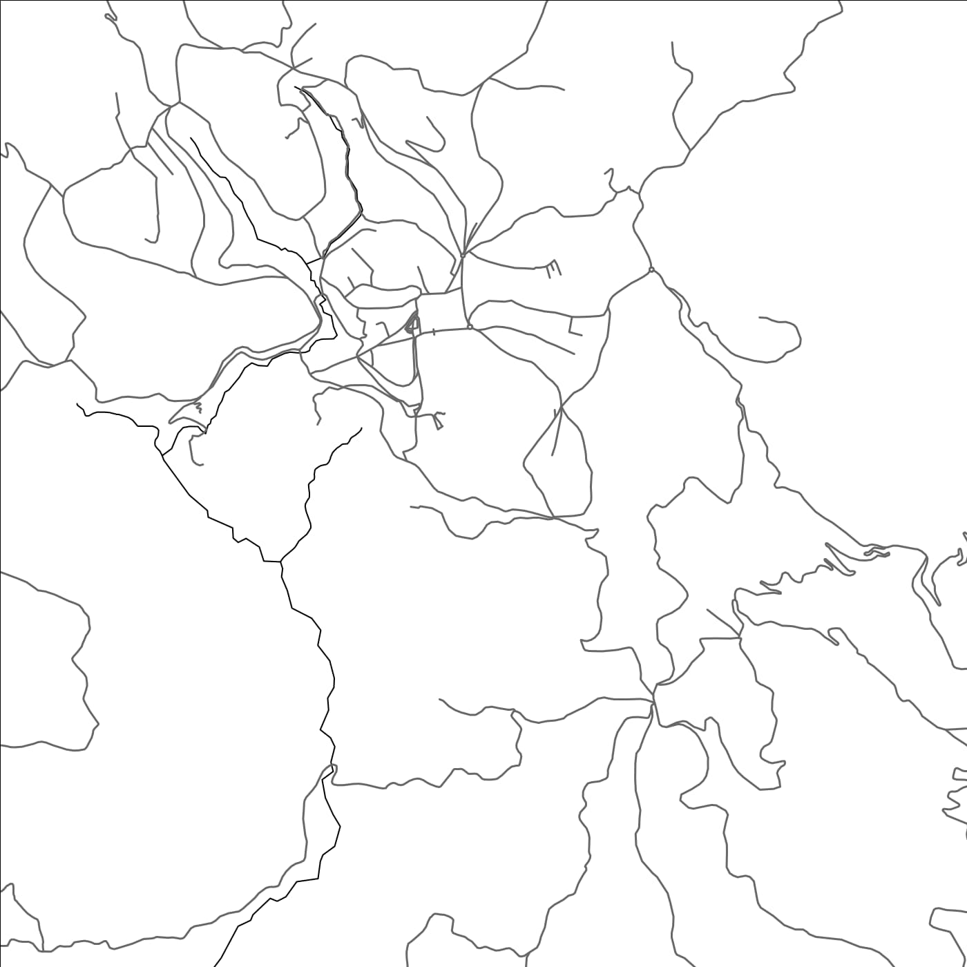 ROAD MAP OF KOTAGIRI, INDIA BY MAPBAKES