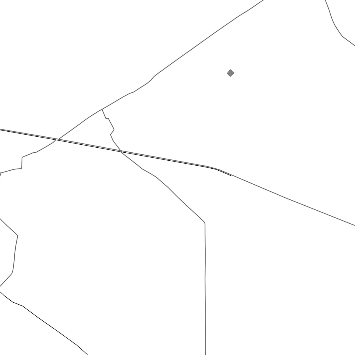 ROAD MAP OF KOTHANURU, INDIA BY MAPBAKES