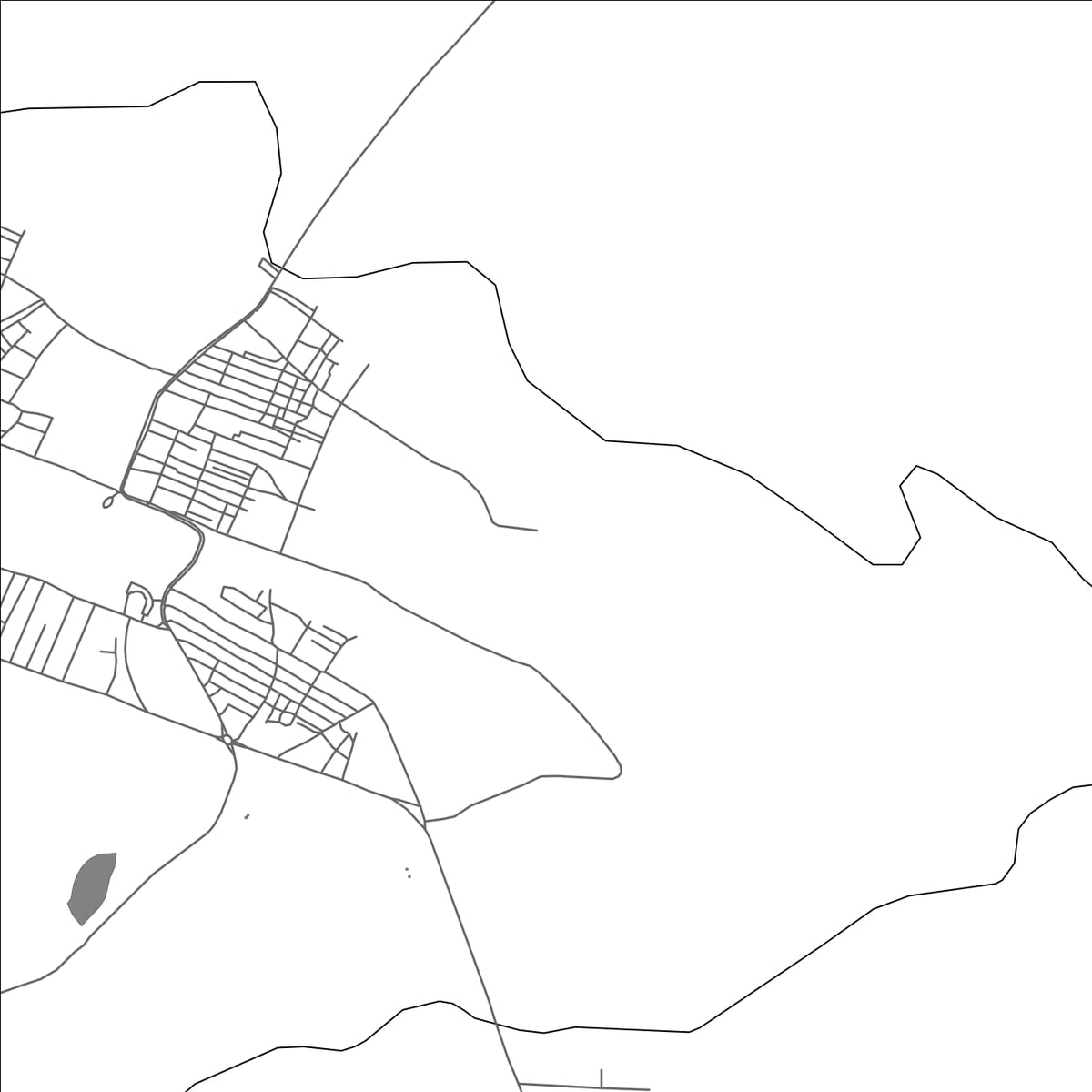 ROAD MAP OF KOTTAGUDEM, INDIA BY MAPBAKES