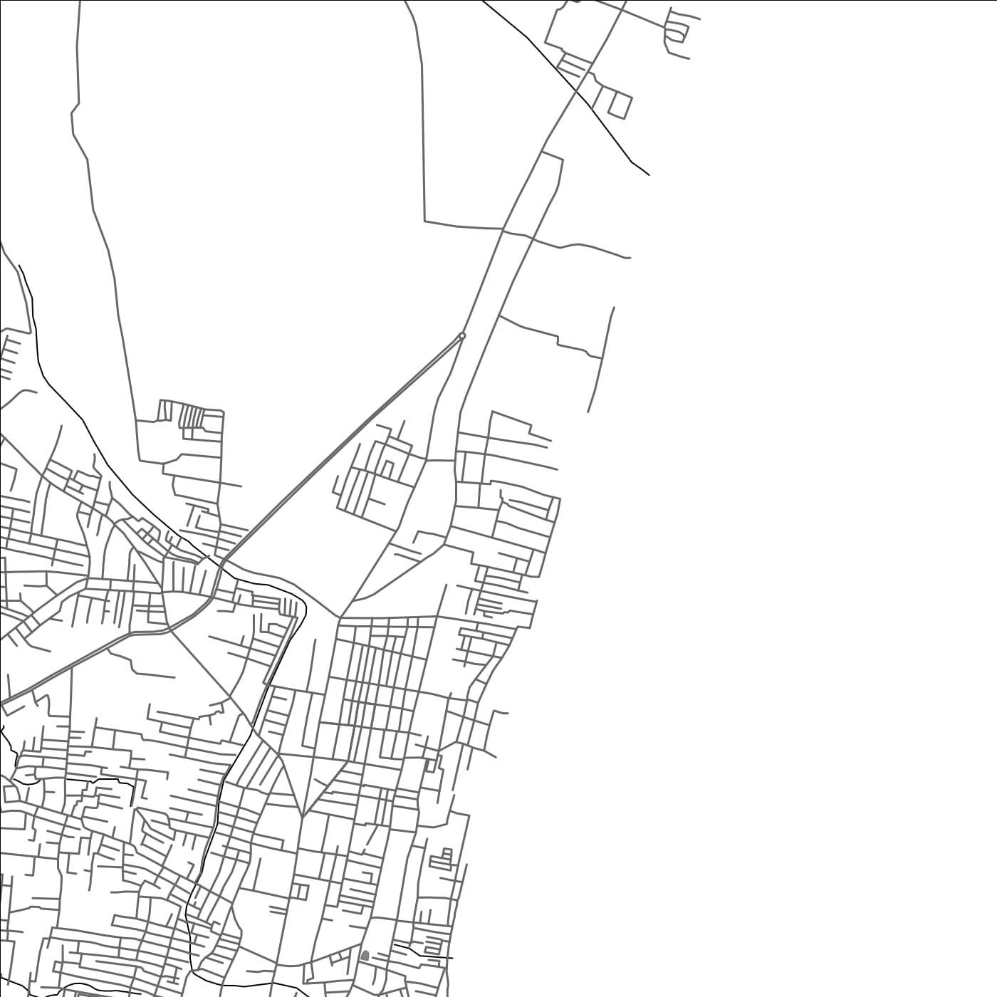 ROAD MAP OF KOTTAIKUPPAM, INDIA BY MAPBAKES