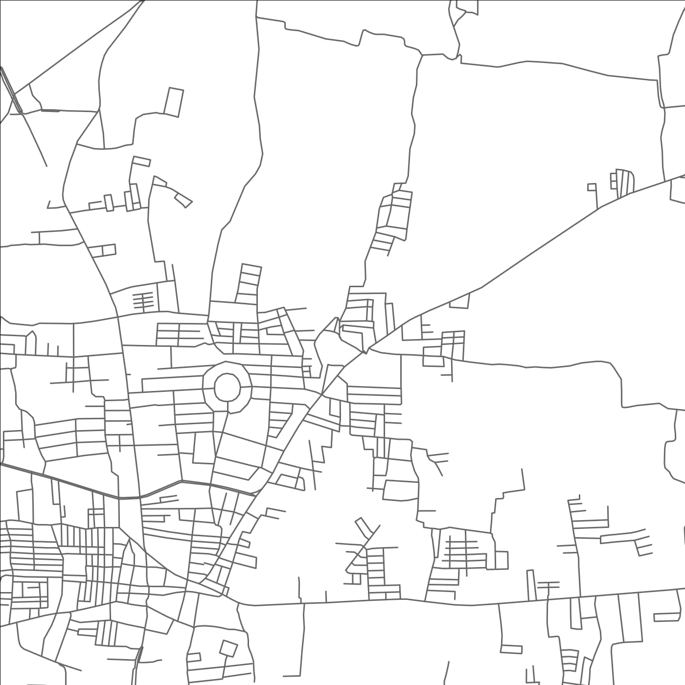 ROAD MAP OF KOTTAMPATTI, INDIA BY MAPBAKES