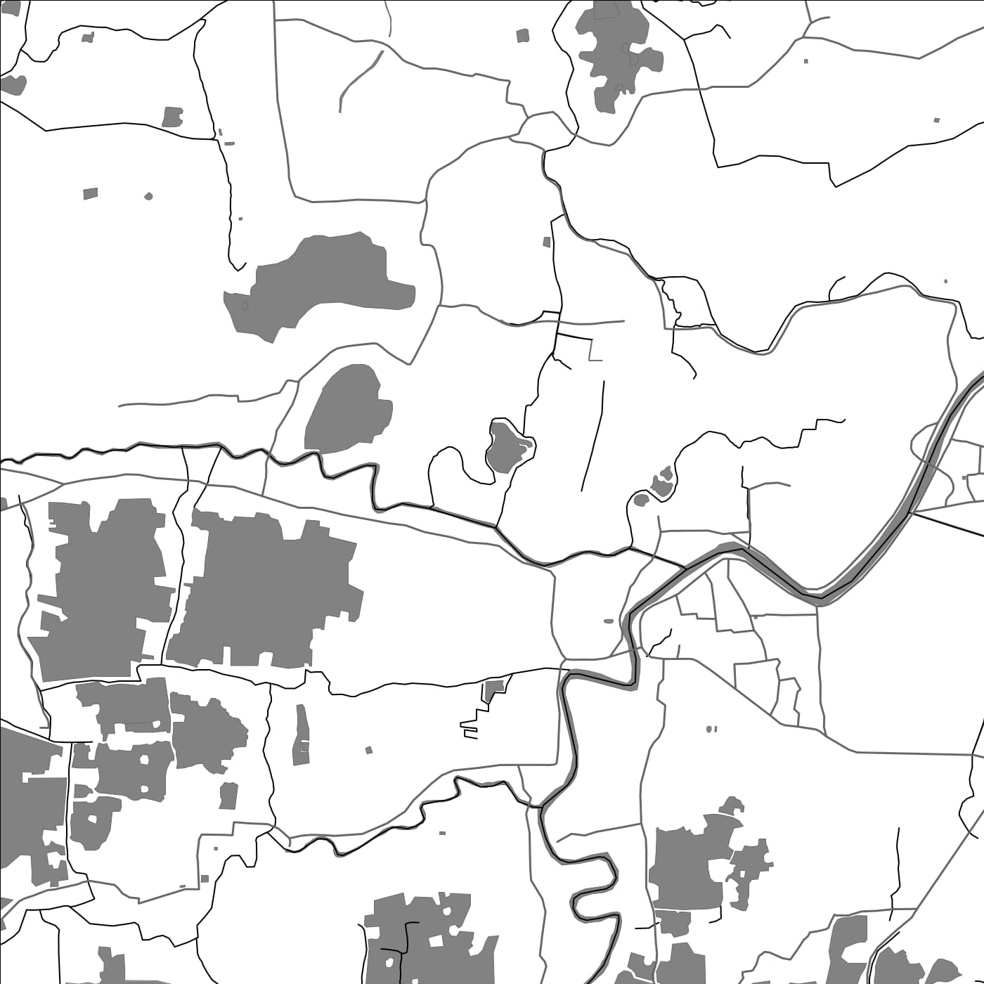 ROAD MAP OF KOTTAYAM, INDIA BY MAPBAKES