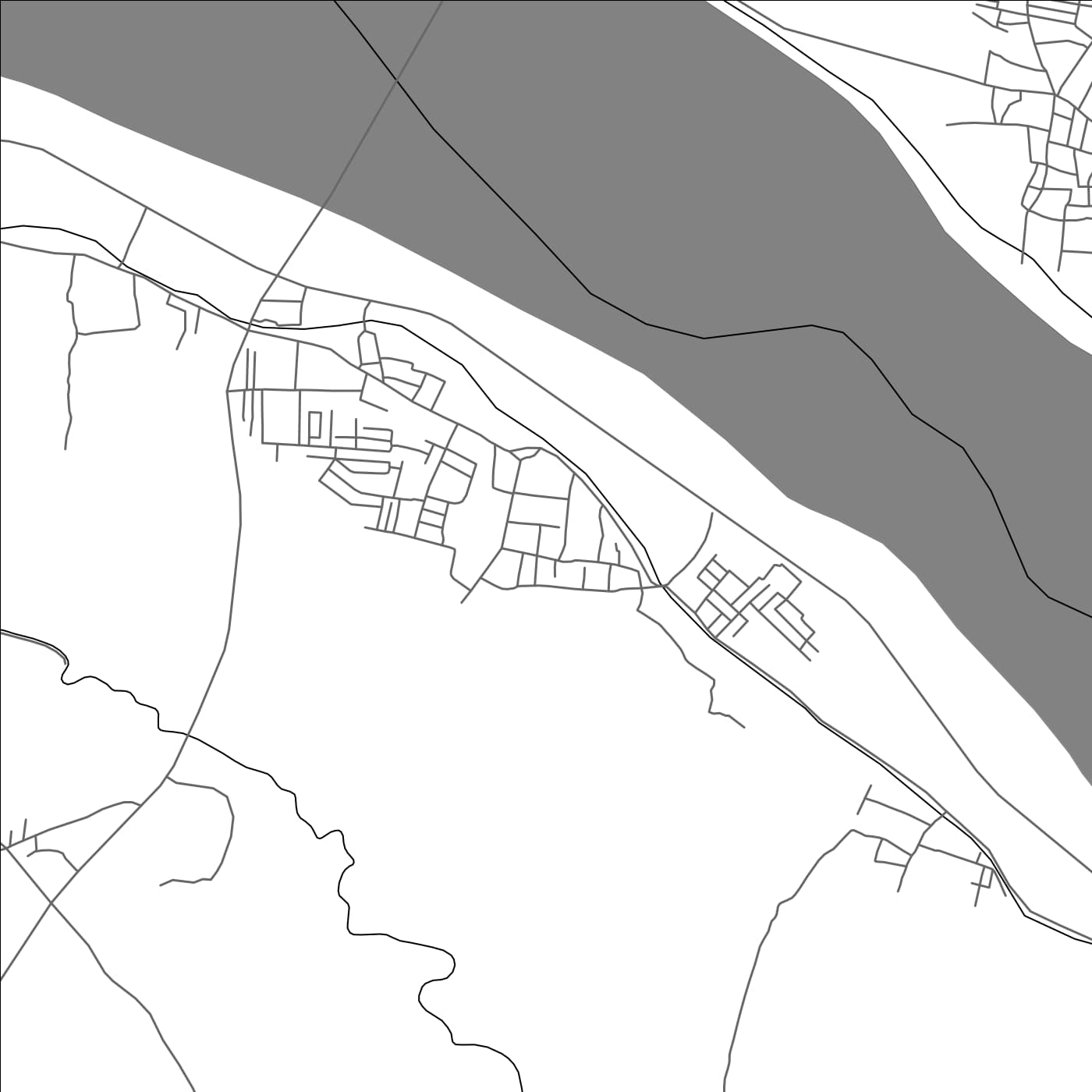 ROAD MAP OF KULITTALAI, INDIA BY MAPBAKES