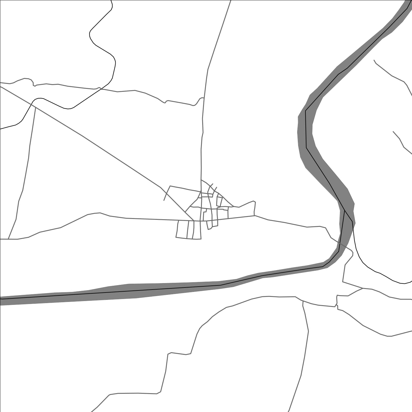 ROAD MAP OF KUMARALINGAM, INDIA BY MAPBAKES