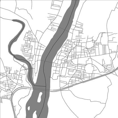 ROAD MAP OF KUMARAPALAIYAM, INDIA BY MAPBAKES