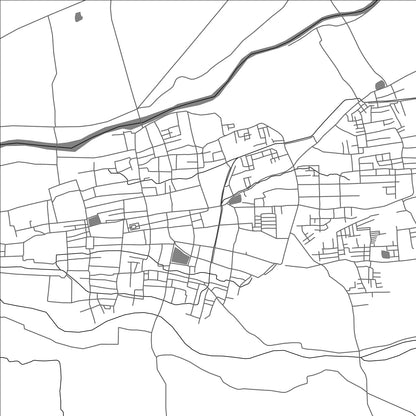 ROAD MAP OF KUMBAKONAM, INDIA BY MAPBAKES