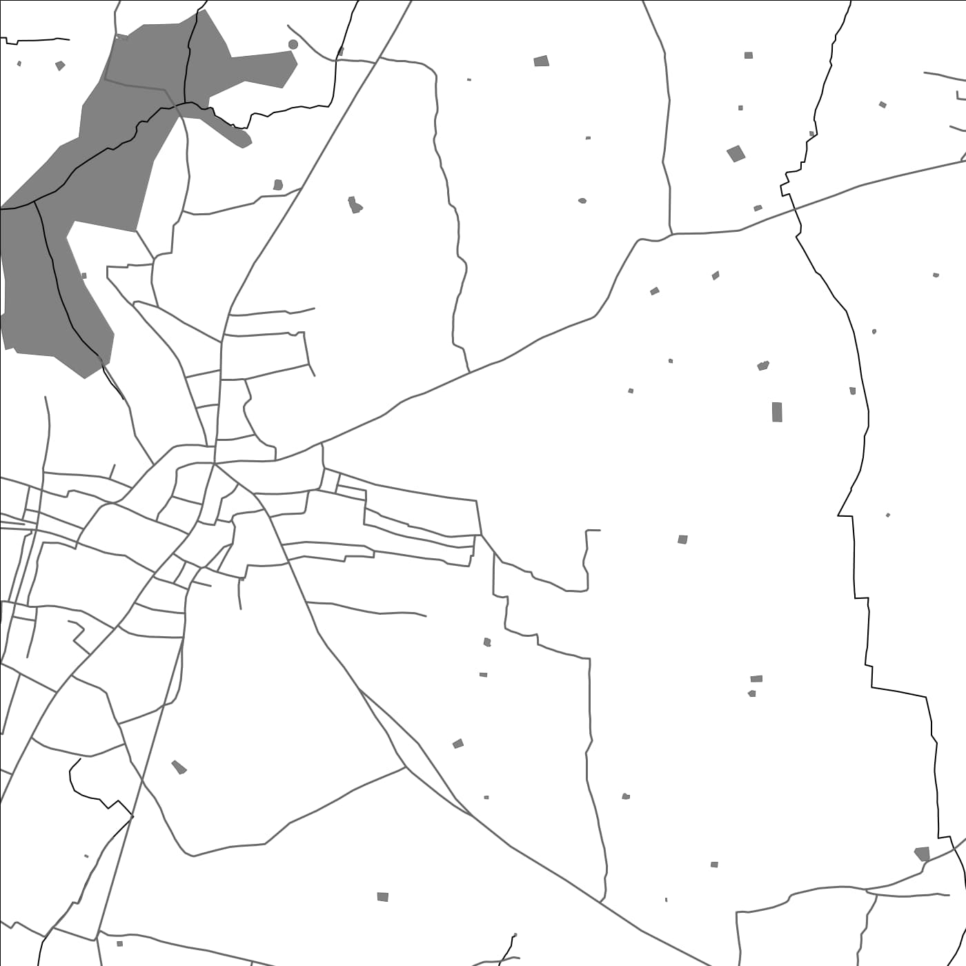 ROAD MAP OF KUNNAMKULAM, INDIA BY MAPBAKES