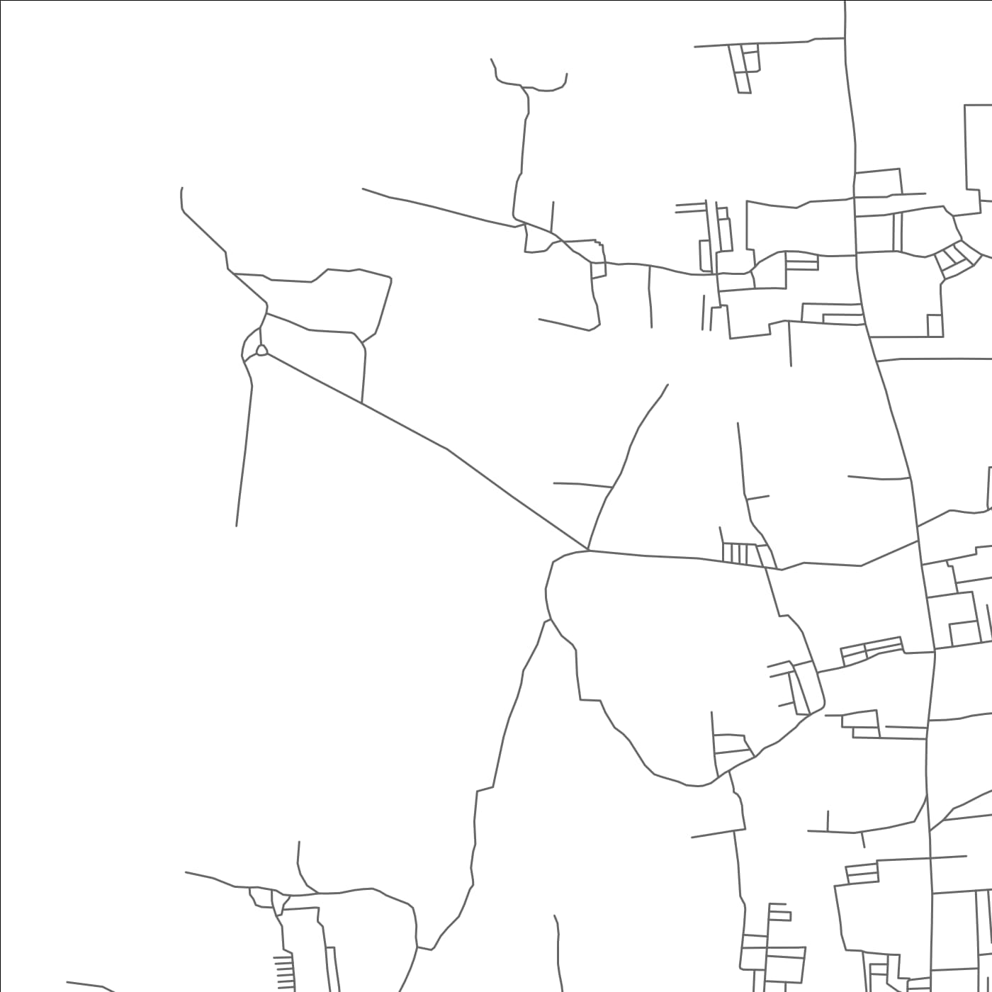 ROAD MAP OF KURUMBAPALAIYAM, INDIA BY MAPBAKES