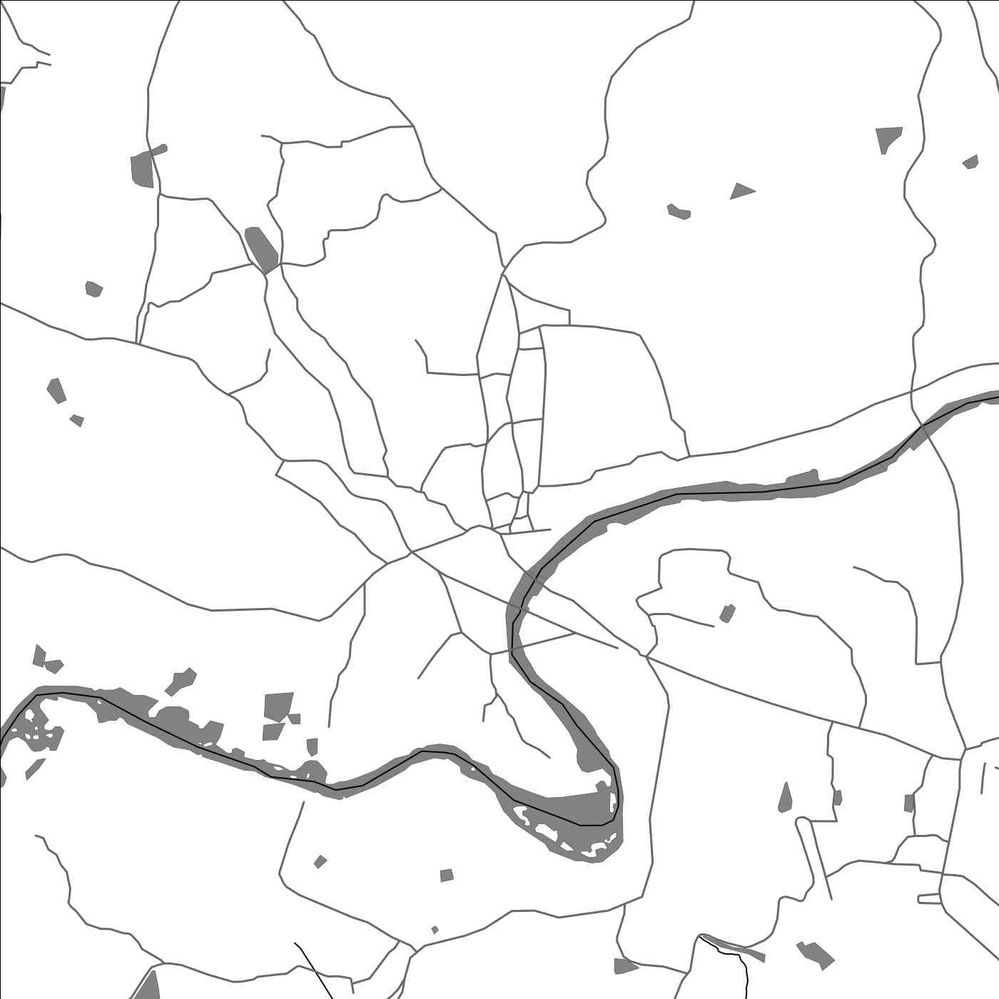 ROAD MAP OF KUZHITTURA, INDIA BY MAPBAKES