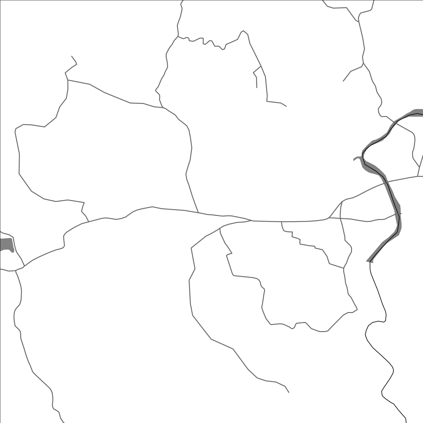 ROAD MAP OF LAILA, INDIA BY MAPBAKES