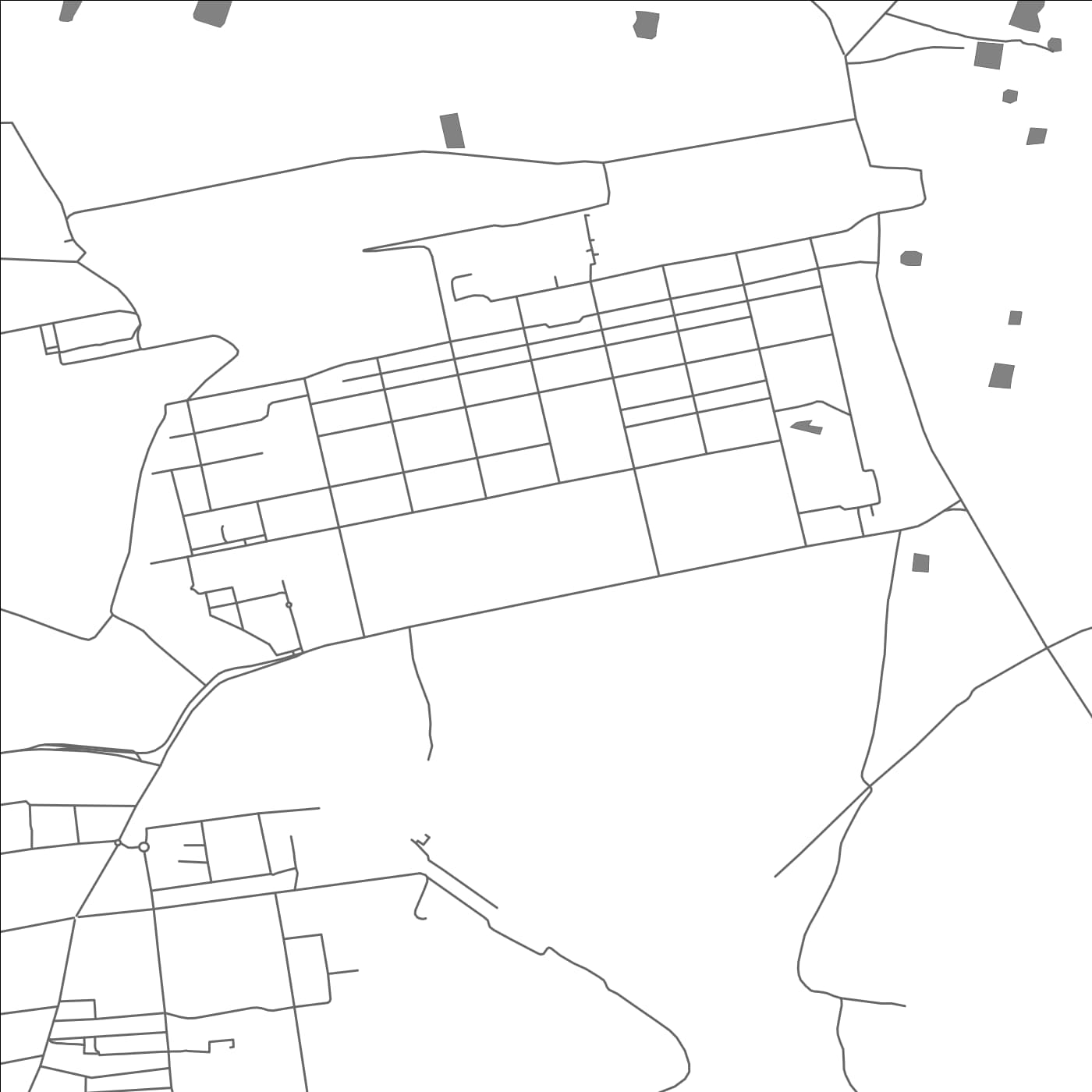 ROAD MAP OF LAJPAT NAGAR, INDIA BY MAPBAKES