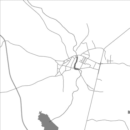 ROAD MAP OF LAKHNADON, INDIA BY MAPBAKES