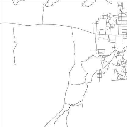 ROAD MAP OF LAKKAMPATTI, INDIA BY MAPBAKES