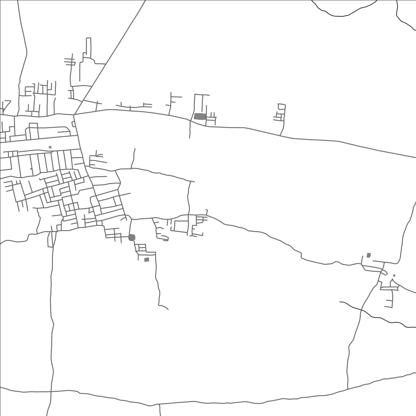 ROAD MAP OF LALGUDI, INDIA BY MAPBAKES